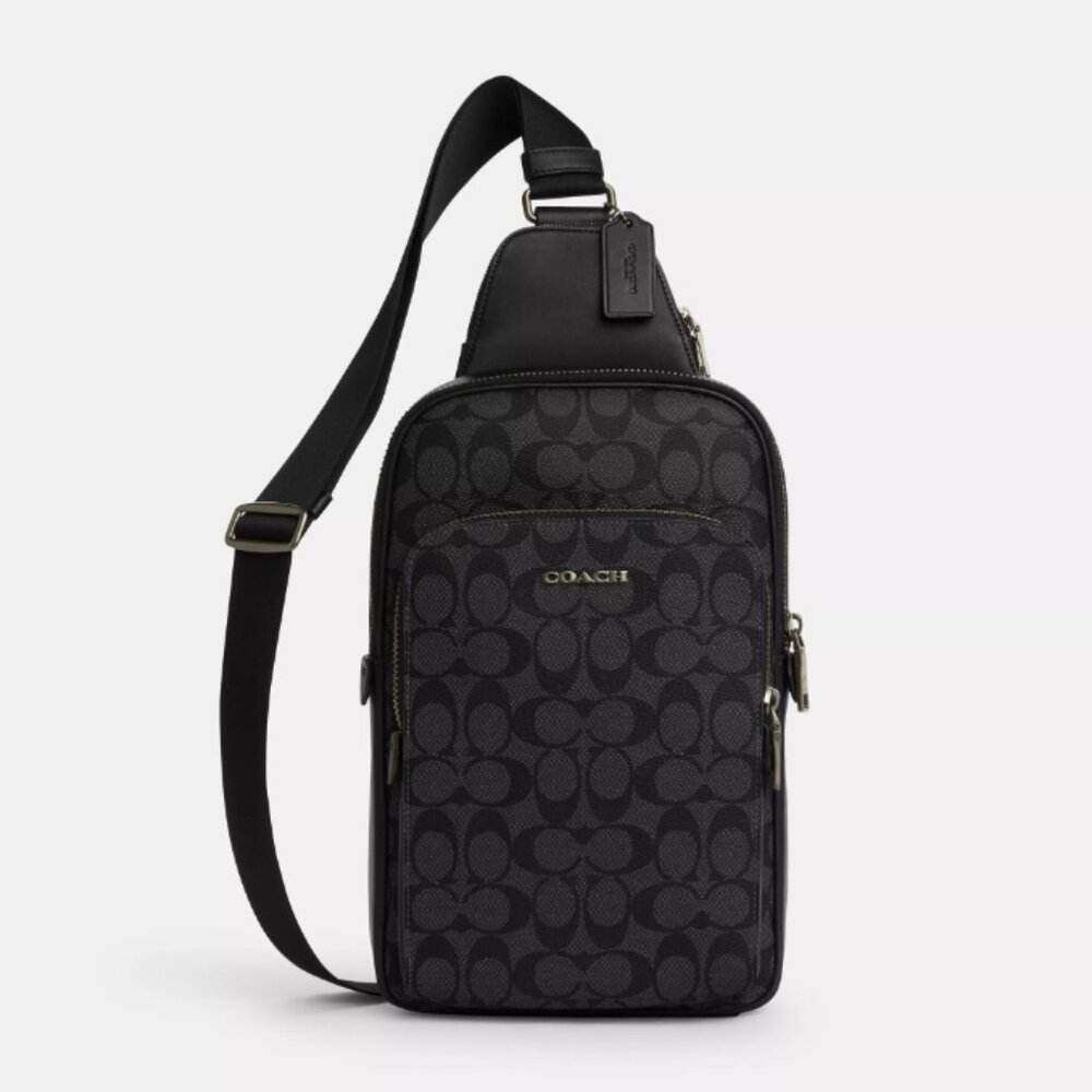 NWT Coach Ethan Pack in Signature Canvas